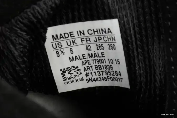 hype Triple BB1839 Adidas Black Yeezy Boost 750 Cblack 0514